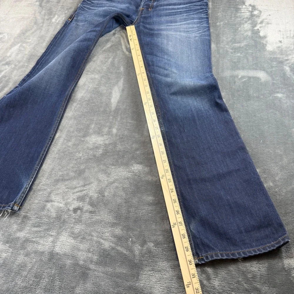Diesel Men's Bootcut Jeans in Faded Blue Wash